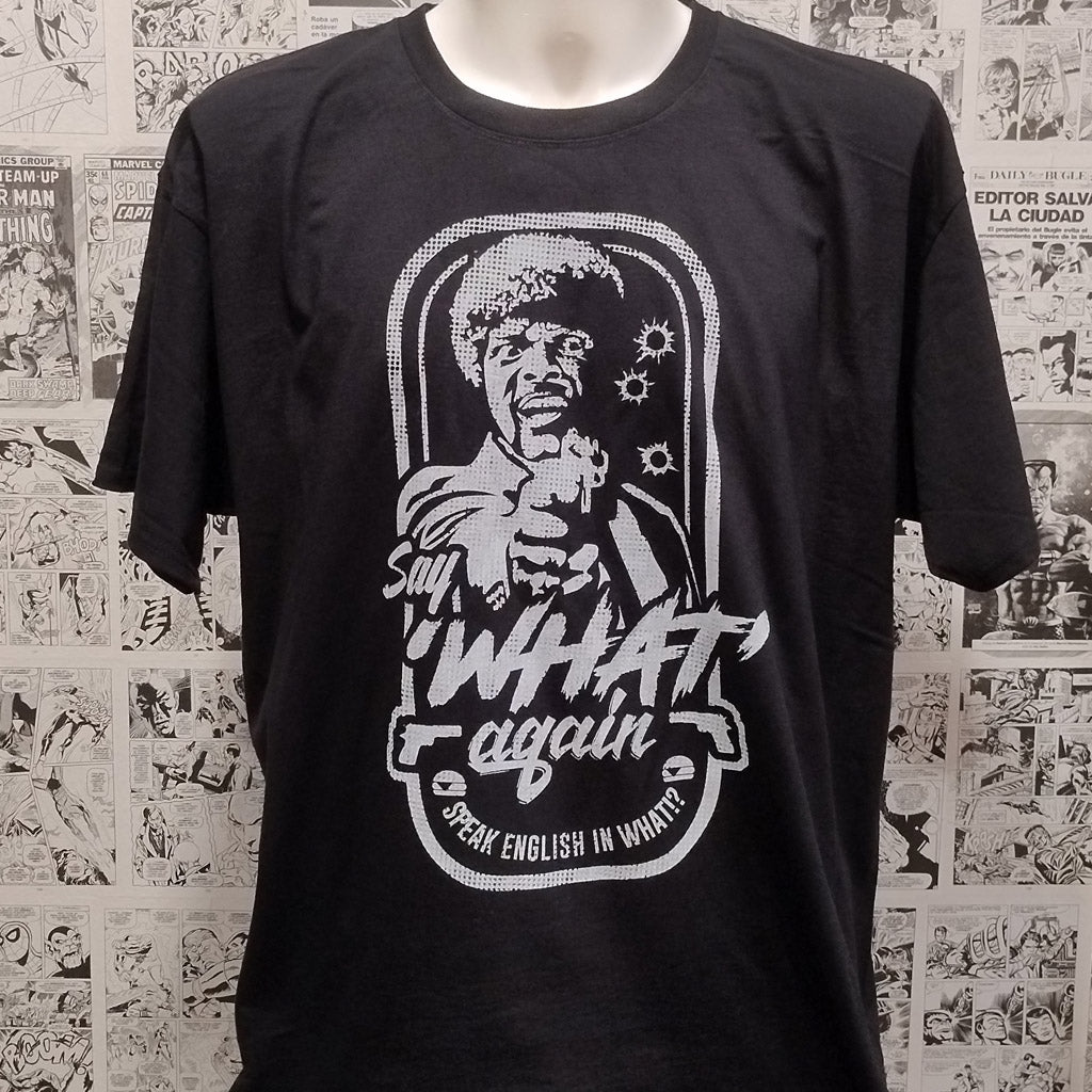 Camiseta Say 'What' Again | Cine Pulp Fiction | Infantil | Kool Things -Frontal