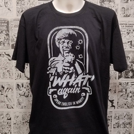 Camiseta Say 'What' Again | Cine Pulp Fiction | Mujer | Kool Things - Frontal