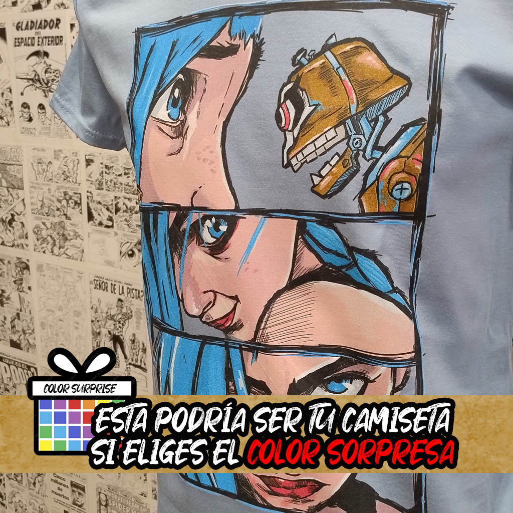 Camiseta de Jinx de la Series Arcane