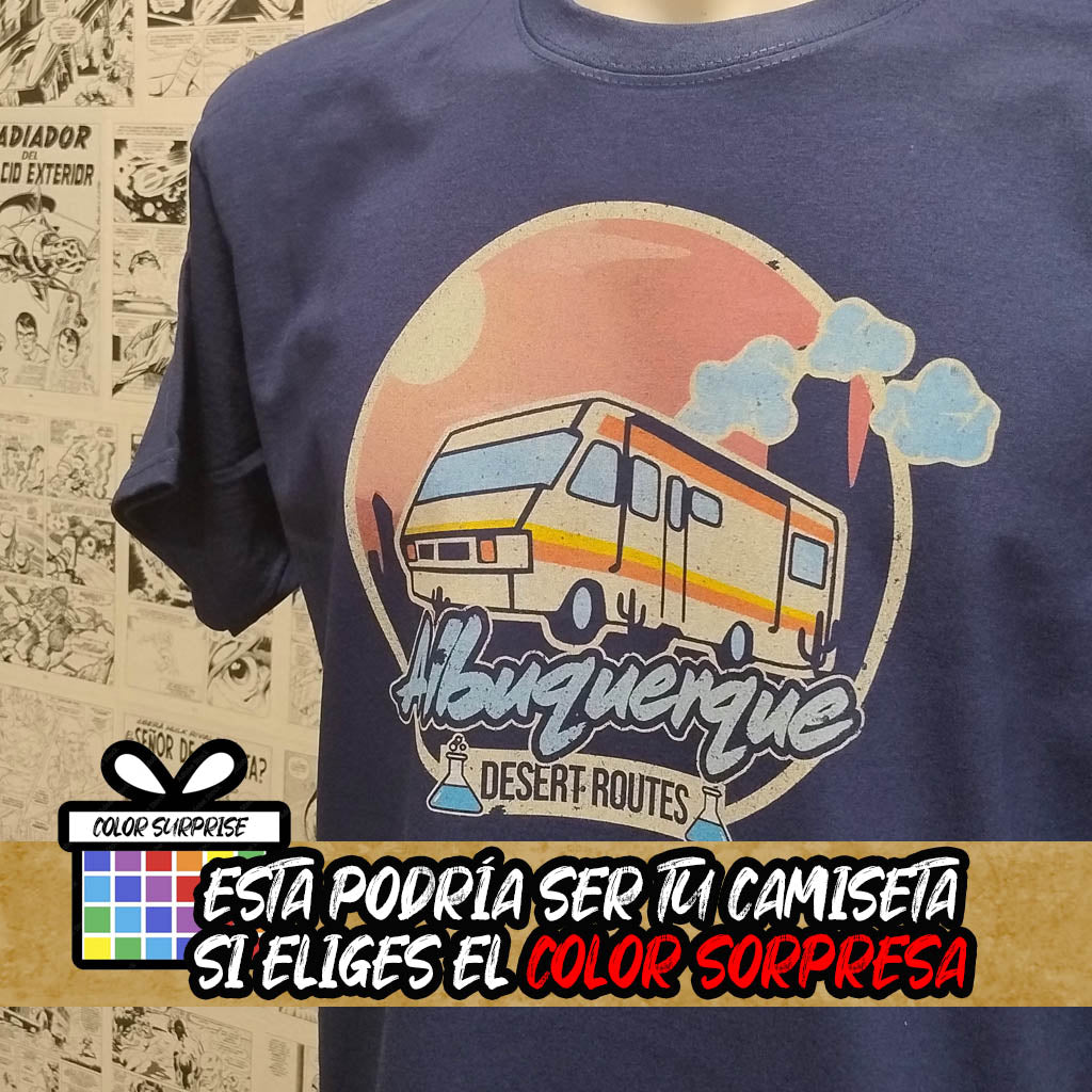 Camiseta Albuquerque | Serie Breaking Bad | Mujer