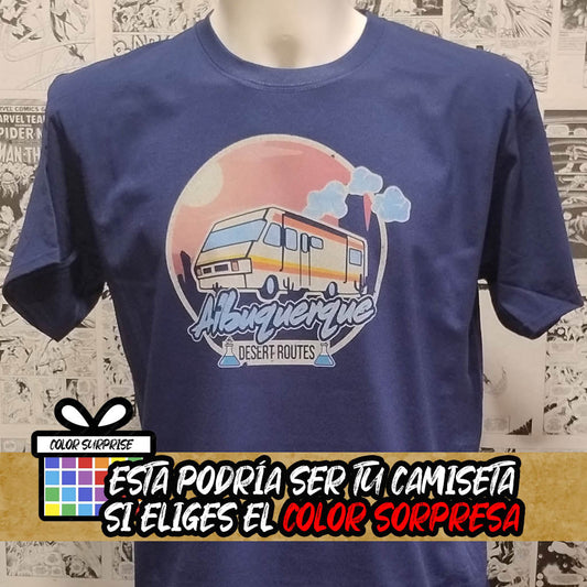 Camiseta Albuquerque | Serie Breaking Bad | Hombre - Vista Frontal