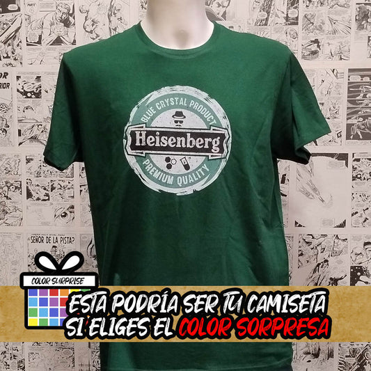 Camiseta Heisenberg Beer de la Serie Breaking Bad