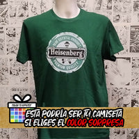 Camiseta Heisenberg Beer | Breaking Bad | Hombre - Vista Frontal