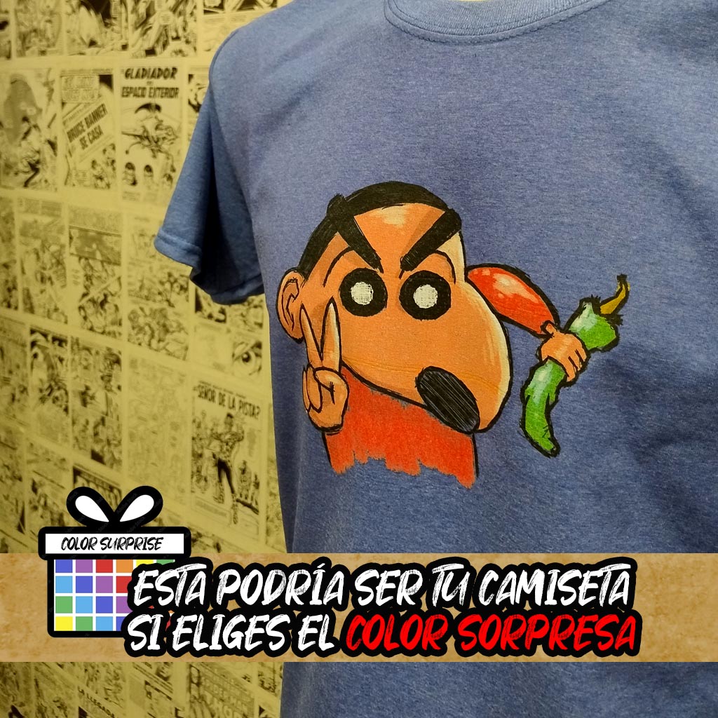 Camiseta del anime Shin-Chan