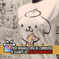 Camiseta Pompompurin | Personaje Sanrio | Hombre