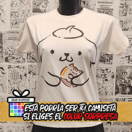 Camiseta de Pompompurin de Sanrio