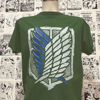 Camiseta Cuerpo de Exploración | Anime Ataque a los Titanes | Infantil - Vista Frontal