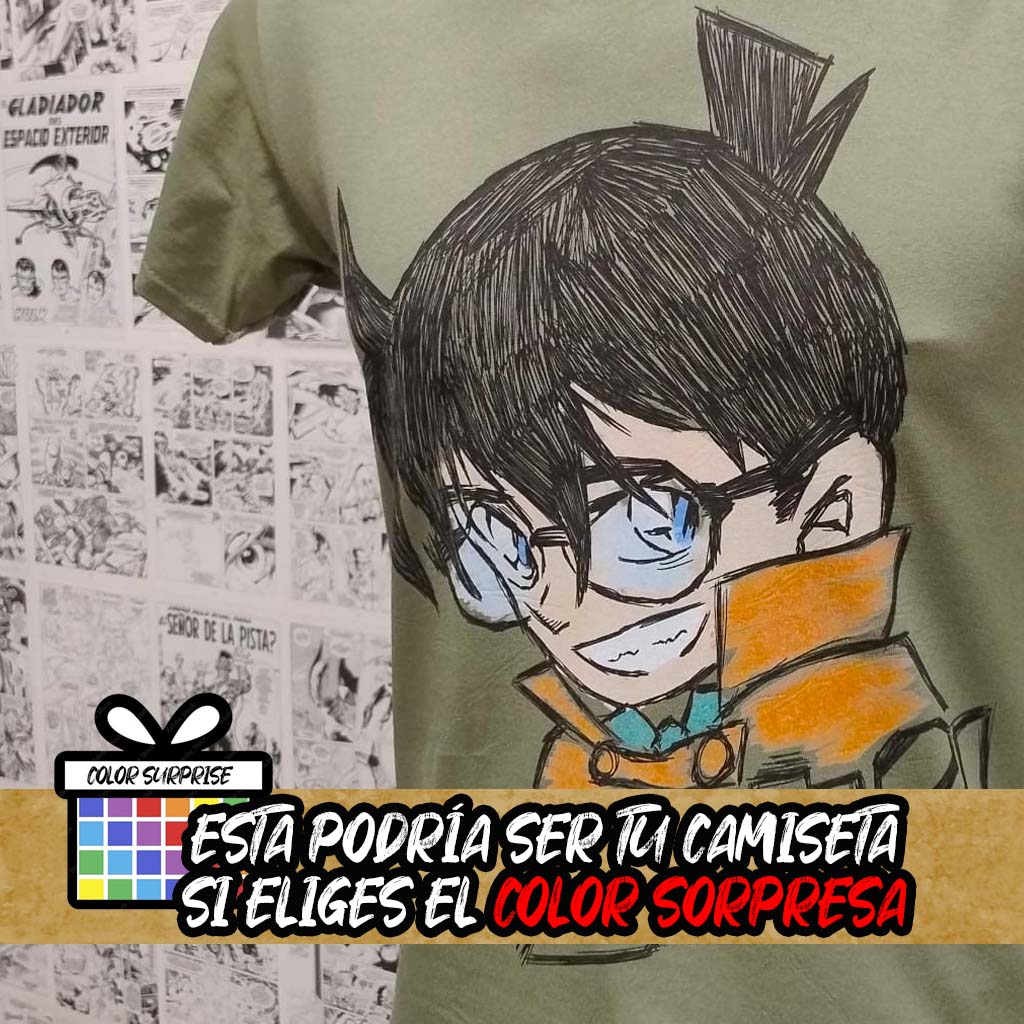 Camiseta del Anime Detective Conan