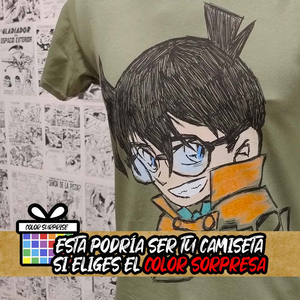 Camiseta Shinichi Kudo | Anime Detective Conan | Mujer
