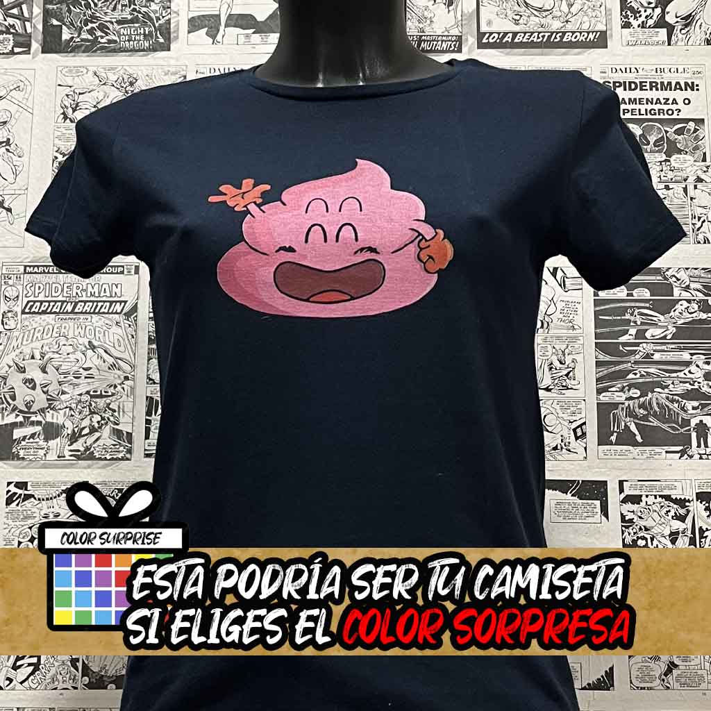 Camiseta Caca de Arale | Anime Dr. Slump | Mujer - Vista Frontal