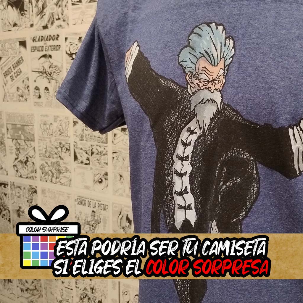 camiseta del anime dragon ball jackie chun