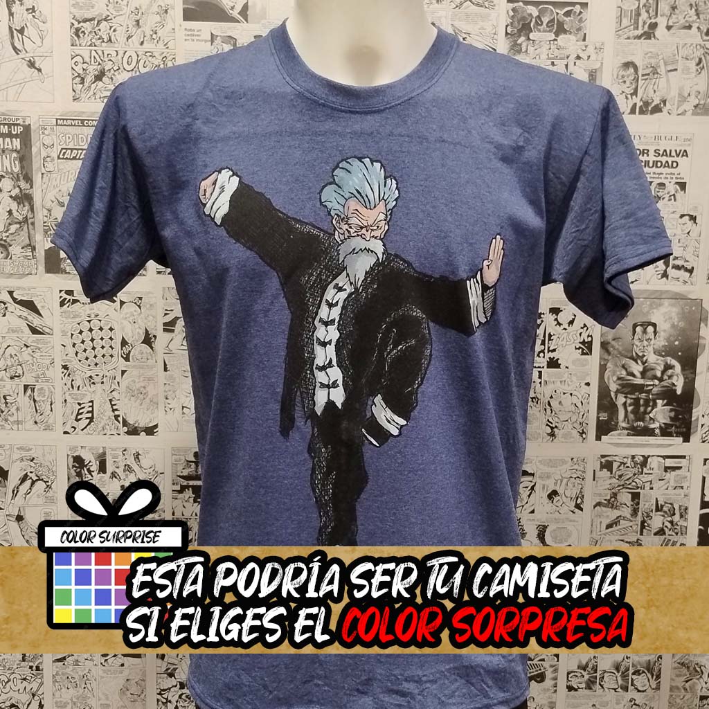 camiseta del anime dragon ball jackie chun