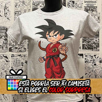 Camiseta Goku Niño | Anime Dragon Ball  | Mujer