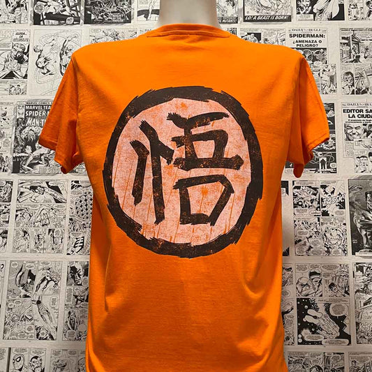 camiseta anime dragon ball kanji
