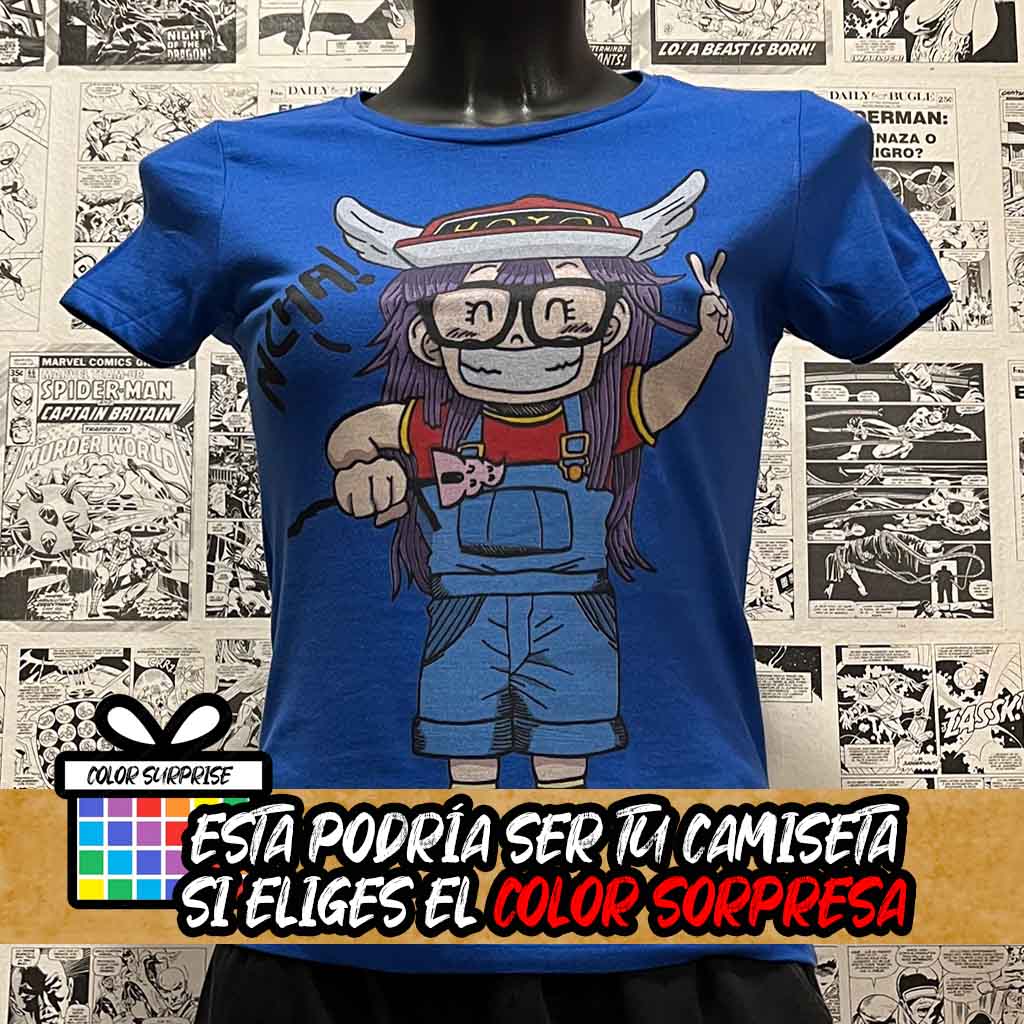 Camiseta Arale Norimaki | Anime Dr Slump | Mujer