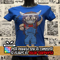 Camiseta Arale Norimaki | Anime Dr Slump | Mujer