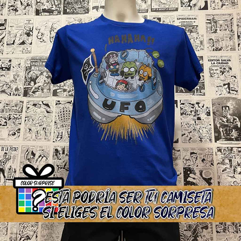 Camiseta UFO  Nikochan | Anime Dr Slump | Mujer