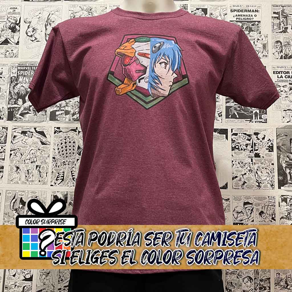 camiseta del anime evangelion