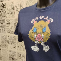 Camiseta Inosuke Hashibira | Anime Guardianes de la Noche | Infantil