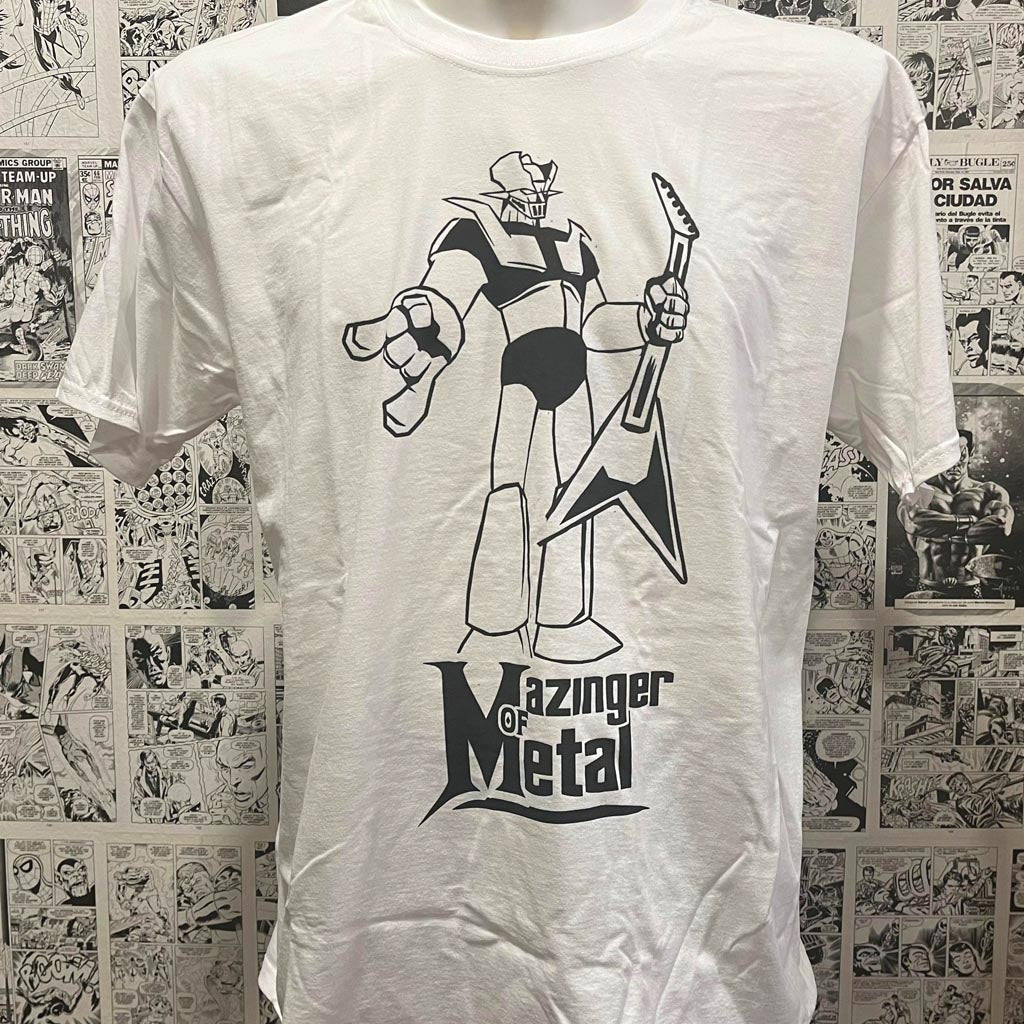 Camiseta Mazinger Z Metal | Anime Mazinger Z | Mujer | Kool Things - Frontal