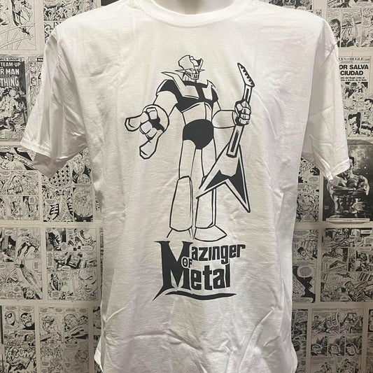 Camiseta Mazinger Z Metal | Anime Mazinger Z | Mujer | Kool Things - Frontal