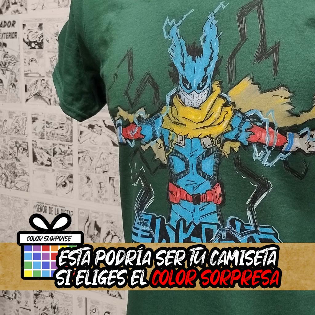 Camiseta de Dark Deku del Anime My Hero Academia