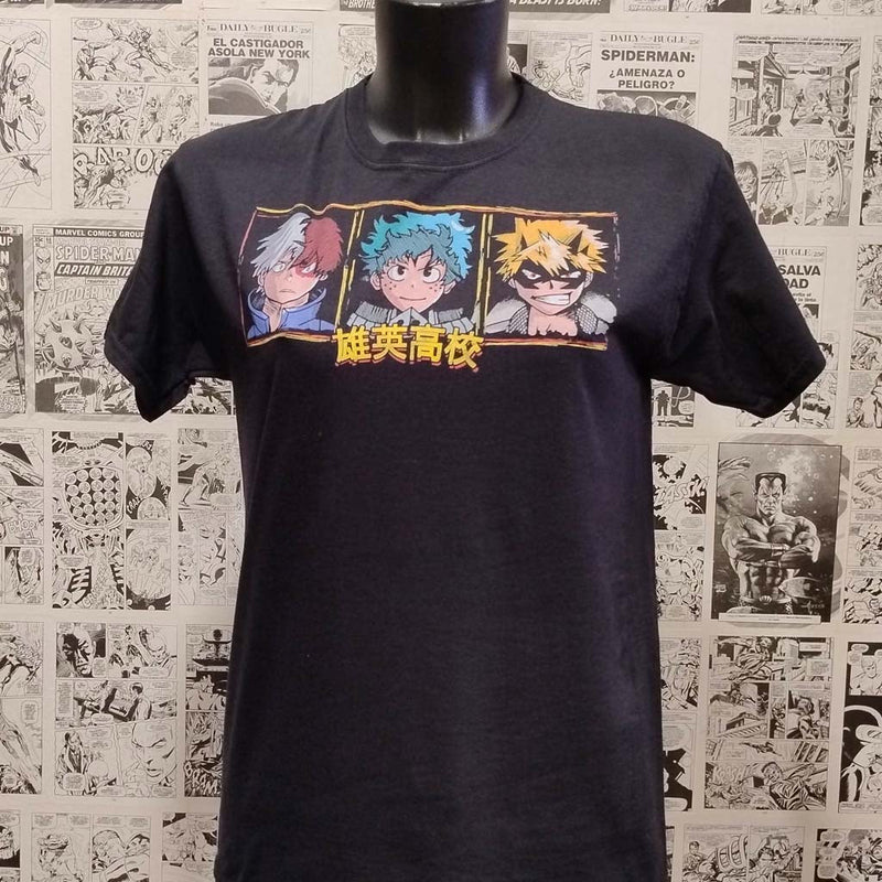 Camiseta Protagonistas U.A. | Anime My Hero Academia |  | Hombre