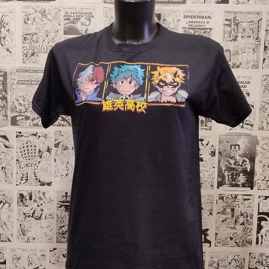 Camiseta Protagonistas U.A. | Anime My Hero Academia |  | Infantil - Vista Frontal