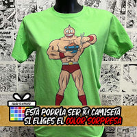 Camiseta Musculman Comiendo Gyudon | Anime Musculman | Hombre