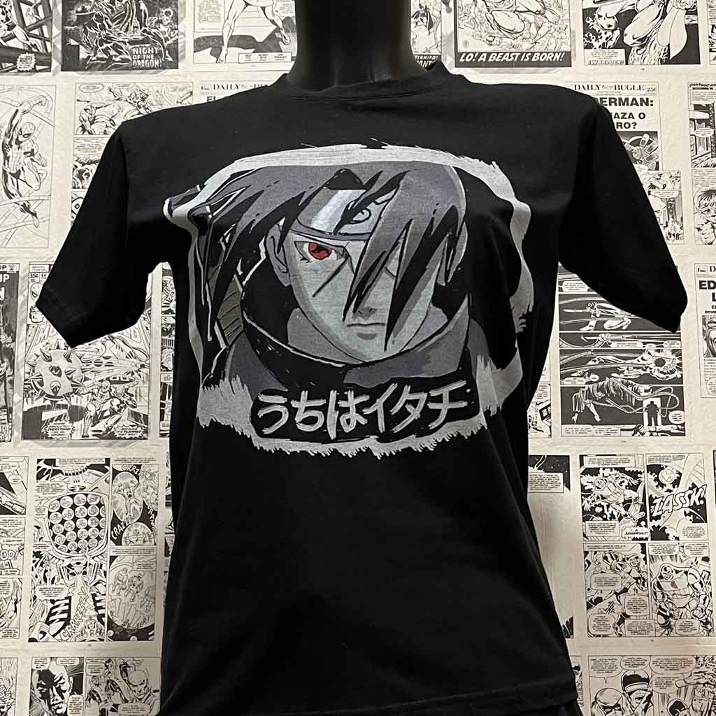 Camiseta Itachi Uchiha | Anime Naruto | Infantil - Vista Frontal