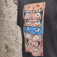 Camiseta Transformaciones de Luffy | Anime One Piece | Hombre - Camiseta Transformaciones de Luffy Detalle