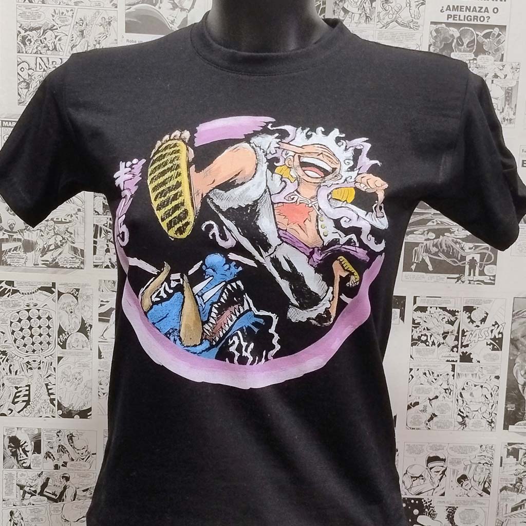 Camiseta Gear 5 de Luffy | Anime One Piece | Hombre