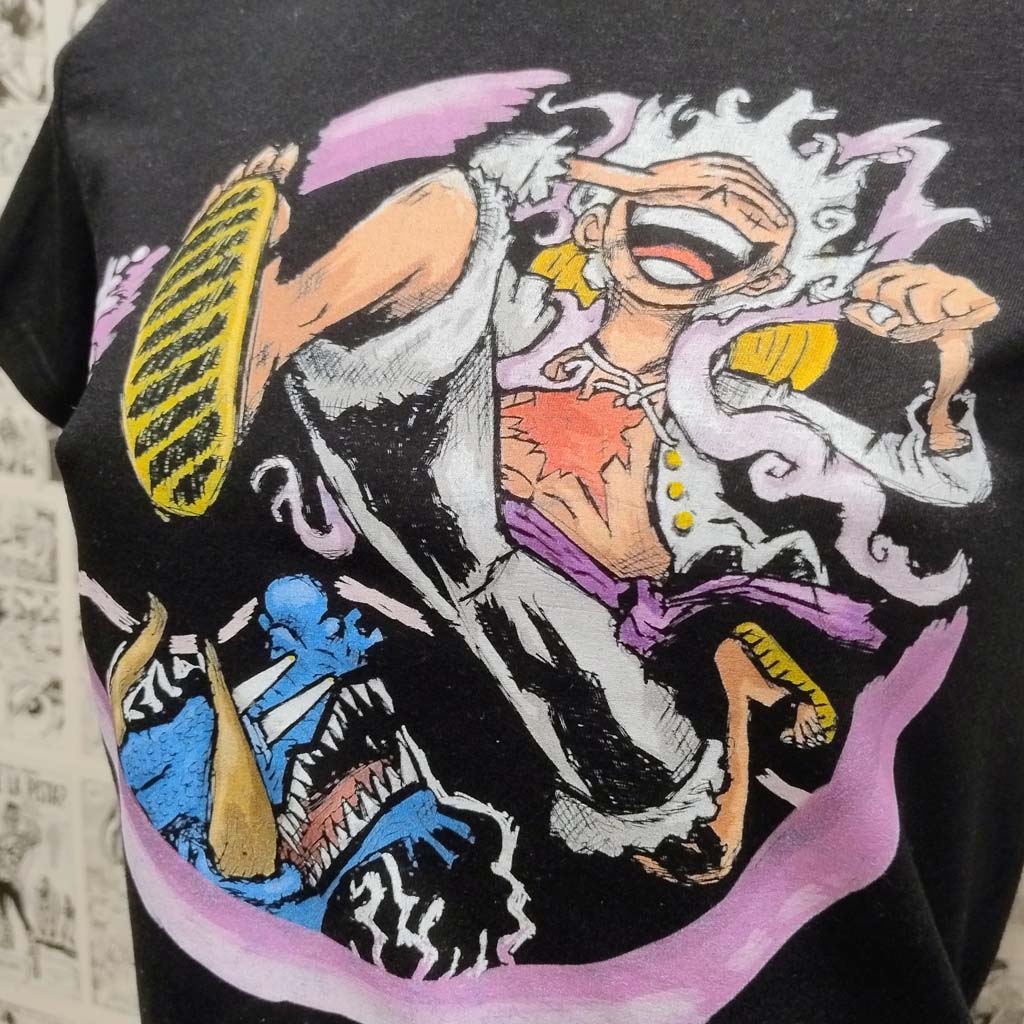 Camiseta Gear 5 de Luffy | Anime One Piece | Hombre