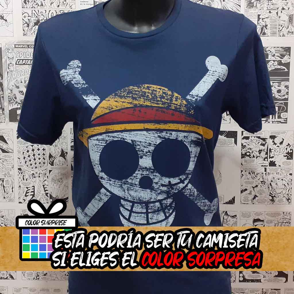 Camiseta Calavera de Luffy | Anime One Piece | Mujer