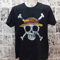Camiseta Calavera de Luffy | Anime One Piece | Mujer - Vista Frontal