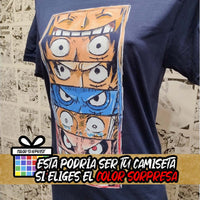 Camiseta Transformaciones de Luffy | Anime One Piece | Mujer