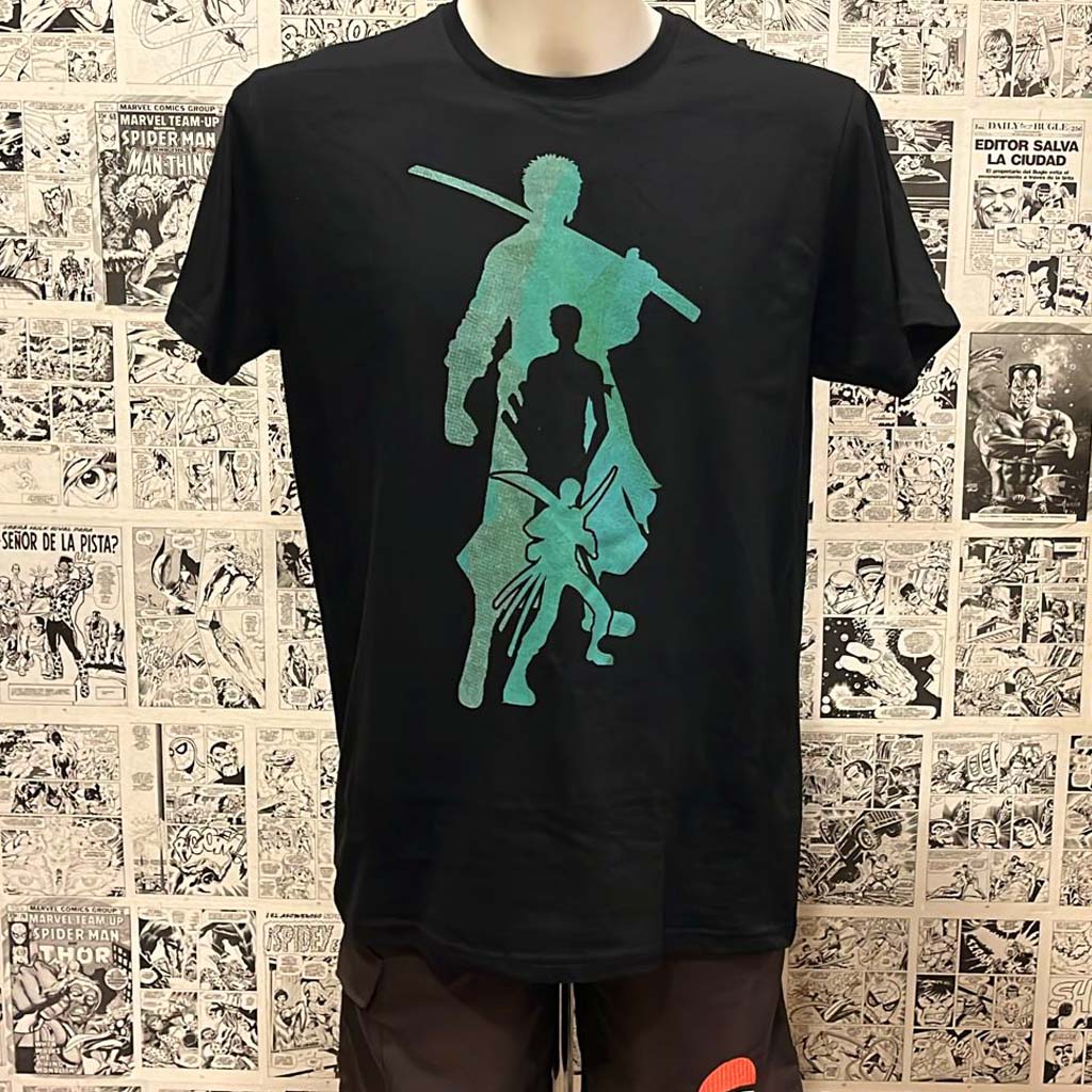 Camiseta Roronoa Zoro Santoryu | Anime One Piece | Mujer - Vista Frontal