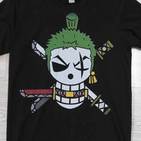 Camiseta Calavera de Zoro | Anime One Piece | Mujer