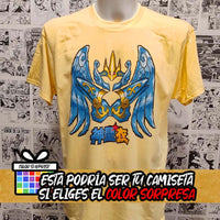 Camiseta Caballeros de Bronce | Anime Los Caballeros del Zodíaco | Infantil - Vista Frontal