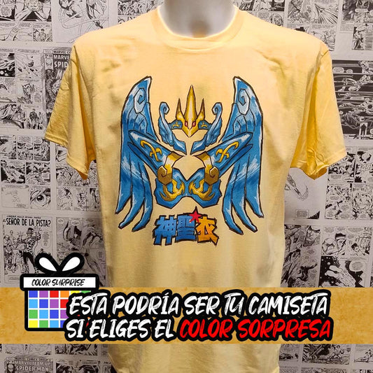 Camiseta Caballeros de Bronce | Anime Los Caballeros del Zodíaco | Mujer - Vista Frontal