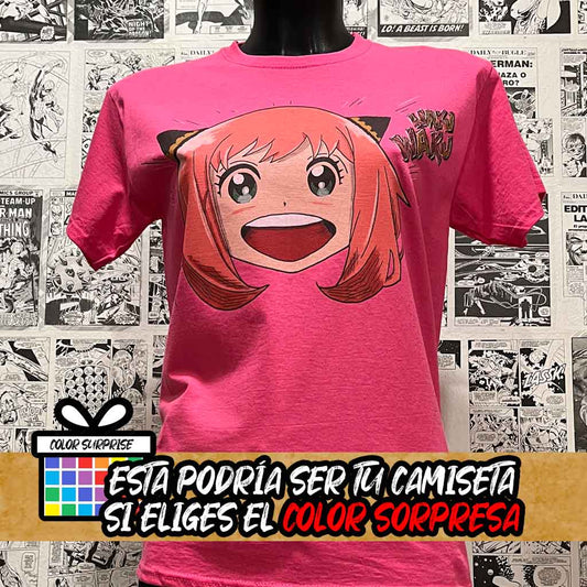 Camiseta Anya Forger | Anime SpyxFamily  | Mujer - Vista Frontal