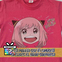 Camiseta Anya Forger | Anime SpyxFamily  | Mujer