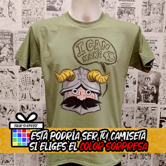 Camiseta Senshi | Anime Tragones y Mazmorras | Hombre - Vista Frontal