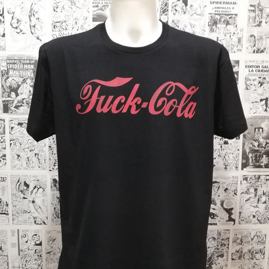 camiseta fuck cola