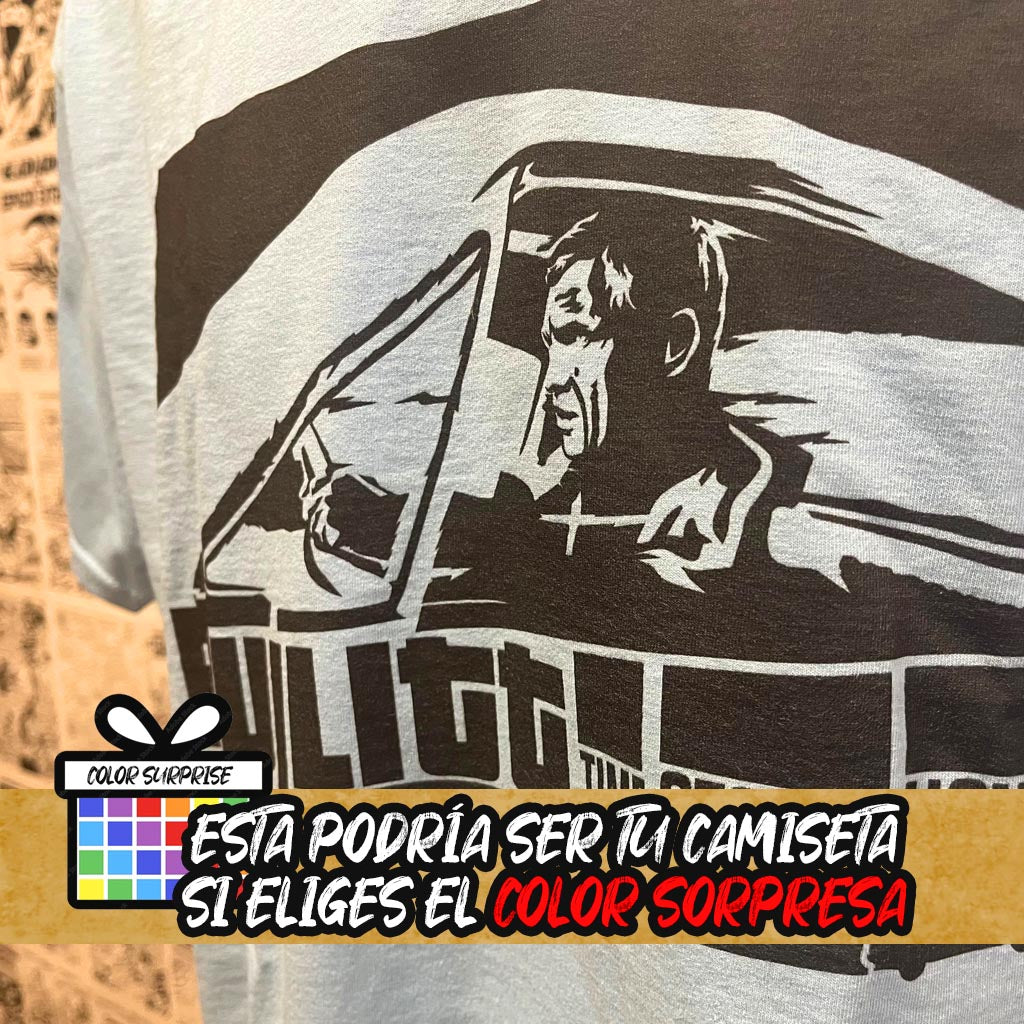 Camiseta Time Starts Now | Película Bullitt | Infantil | Kool Things -  Detalle