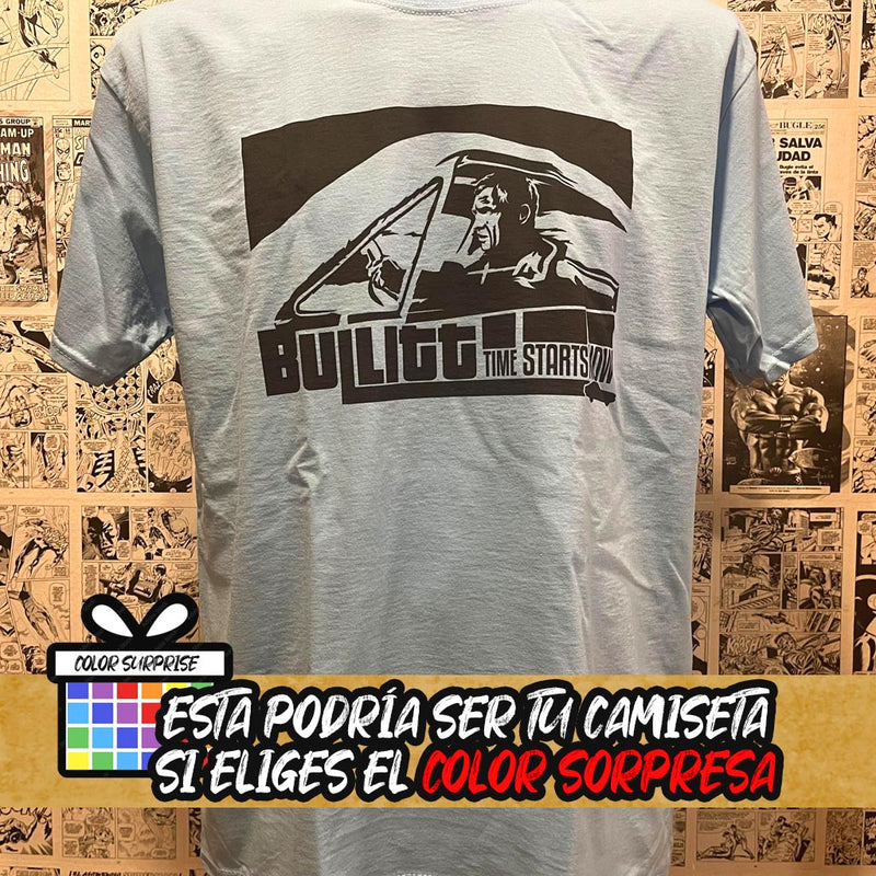 Camiseta Time Starts Now | Película Bullitt | Infantil | Kool Things