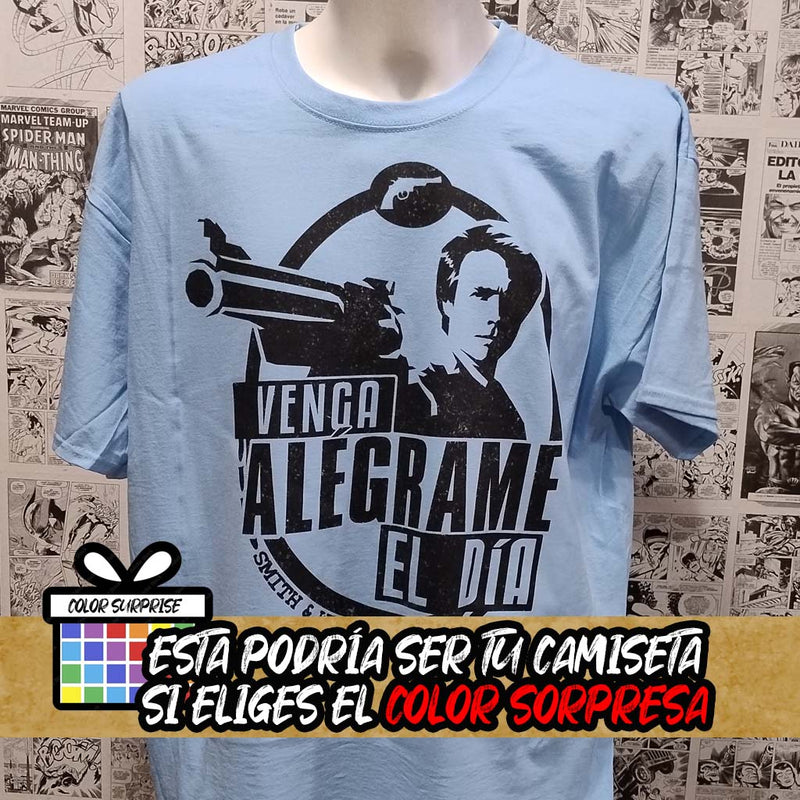 Camiseta Venga Alégrame el  Día de la Película Harry el Sucio | Hombre