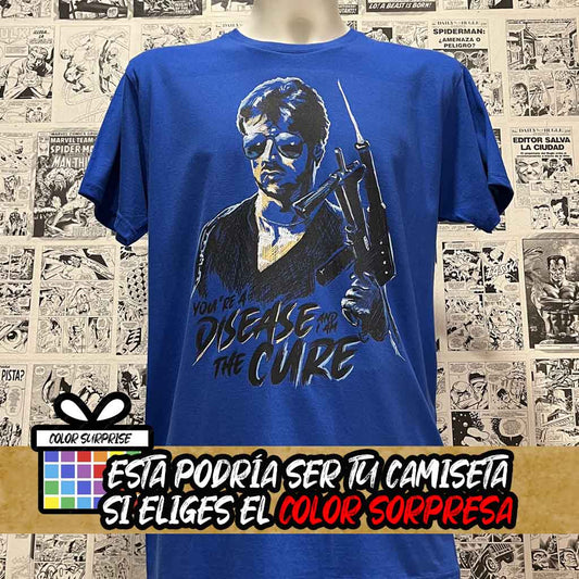 Camiseta Marion Cobretti | Película Cobra | Hombre - Vista Frontal