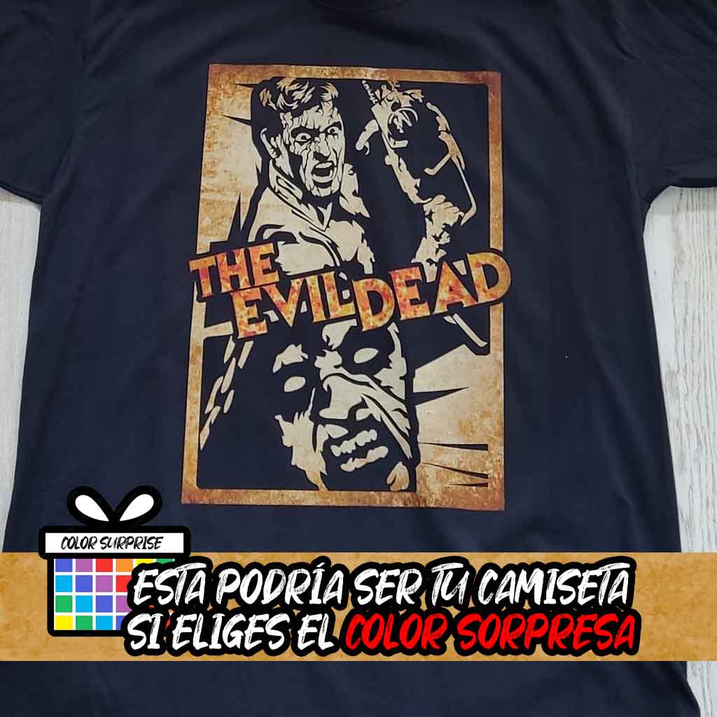 Camiseta Terror | The Evil Dead | Hombre - Vista Frontal