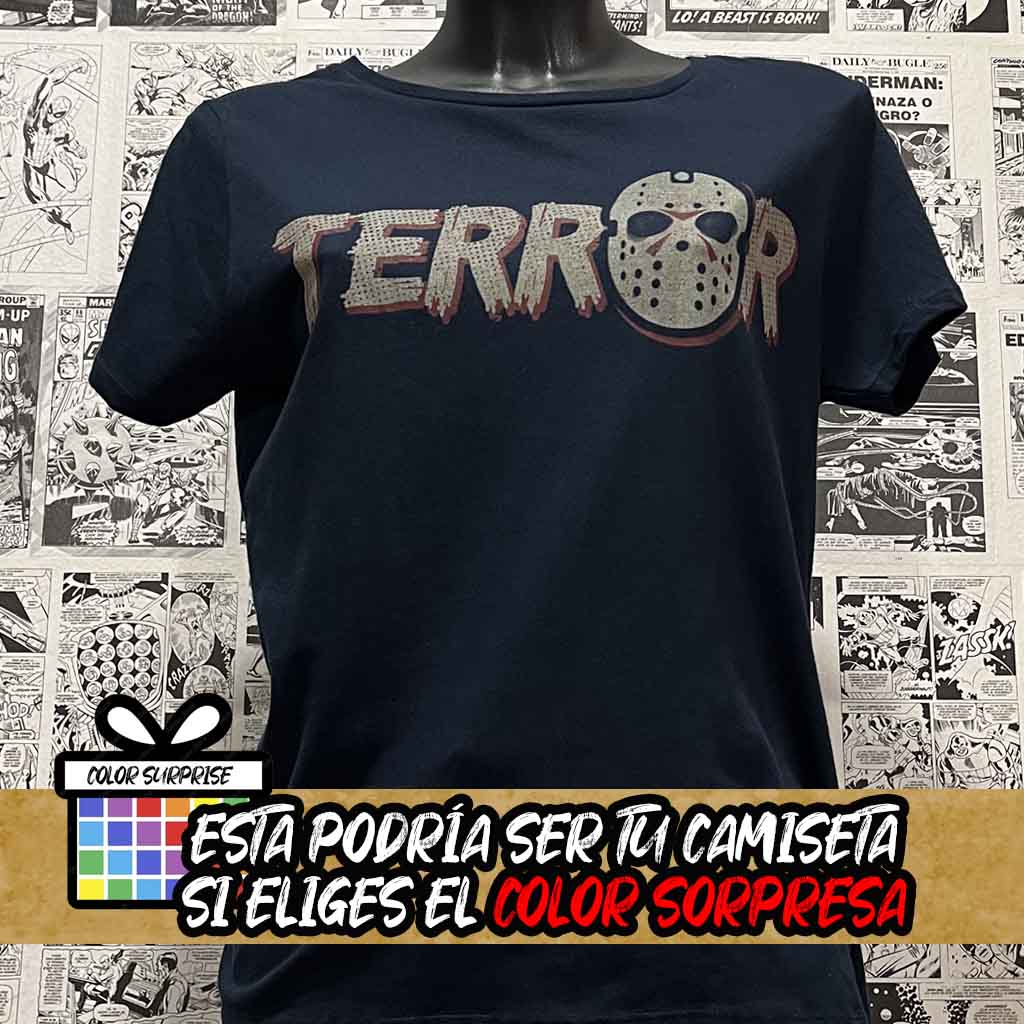 Camiseta con la máscara de Viernes 13